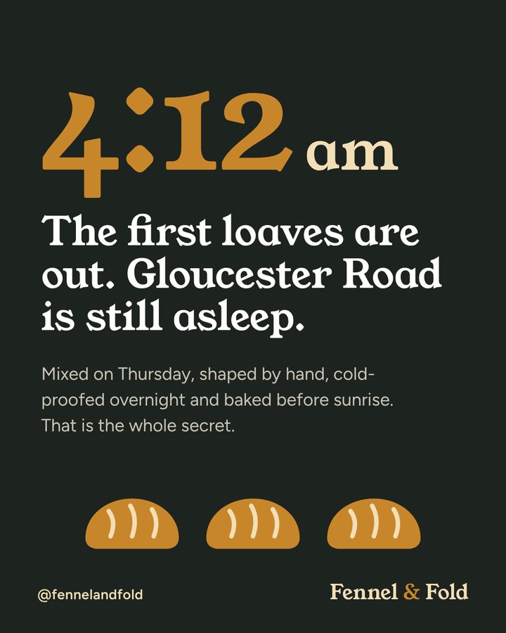 Fennel and Fold post: 4:12 am, the first loaves are out